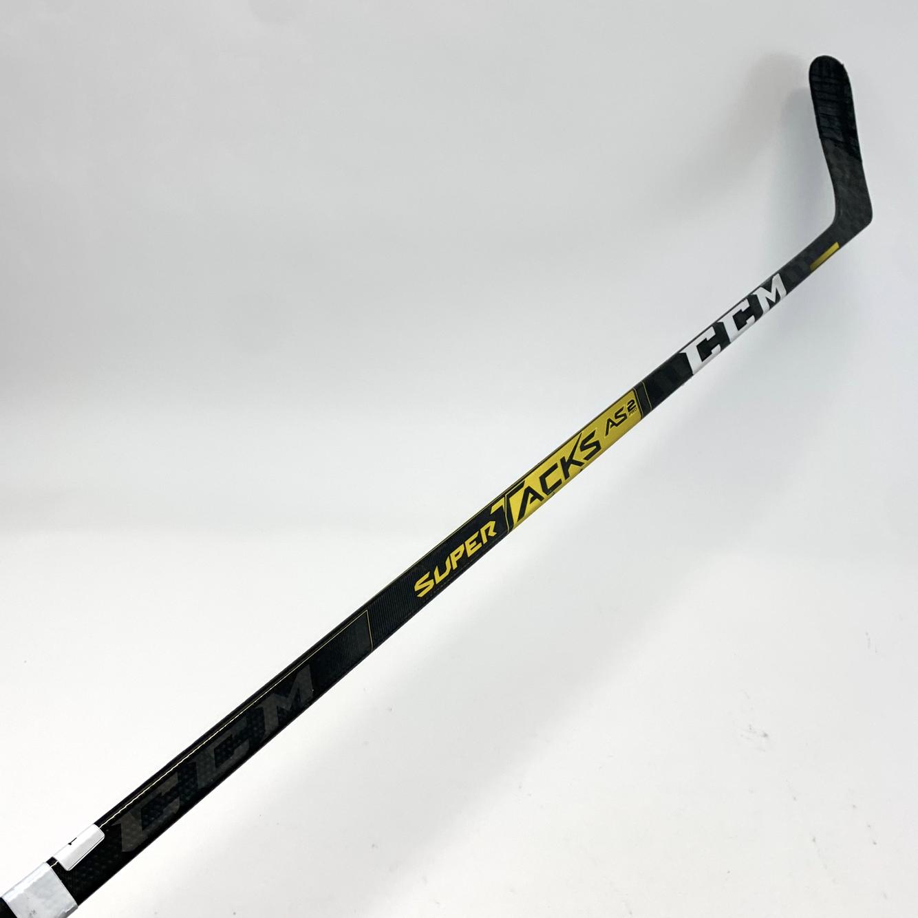 Used Left Handed CCM Super Tacks AS2 Pro 75 Flex P92 Curve Grip