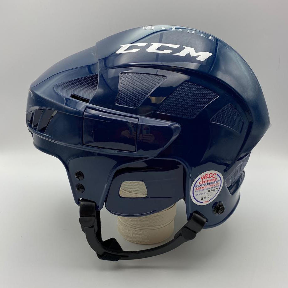 NEW CCM FL40 Large Navy Blue Helmet SidelineSwap