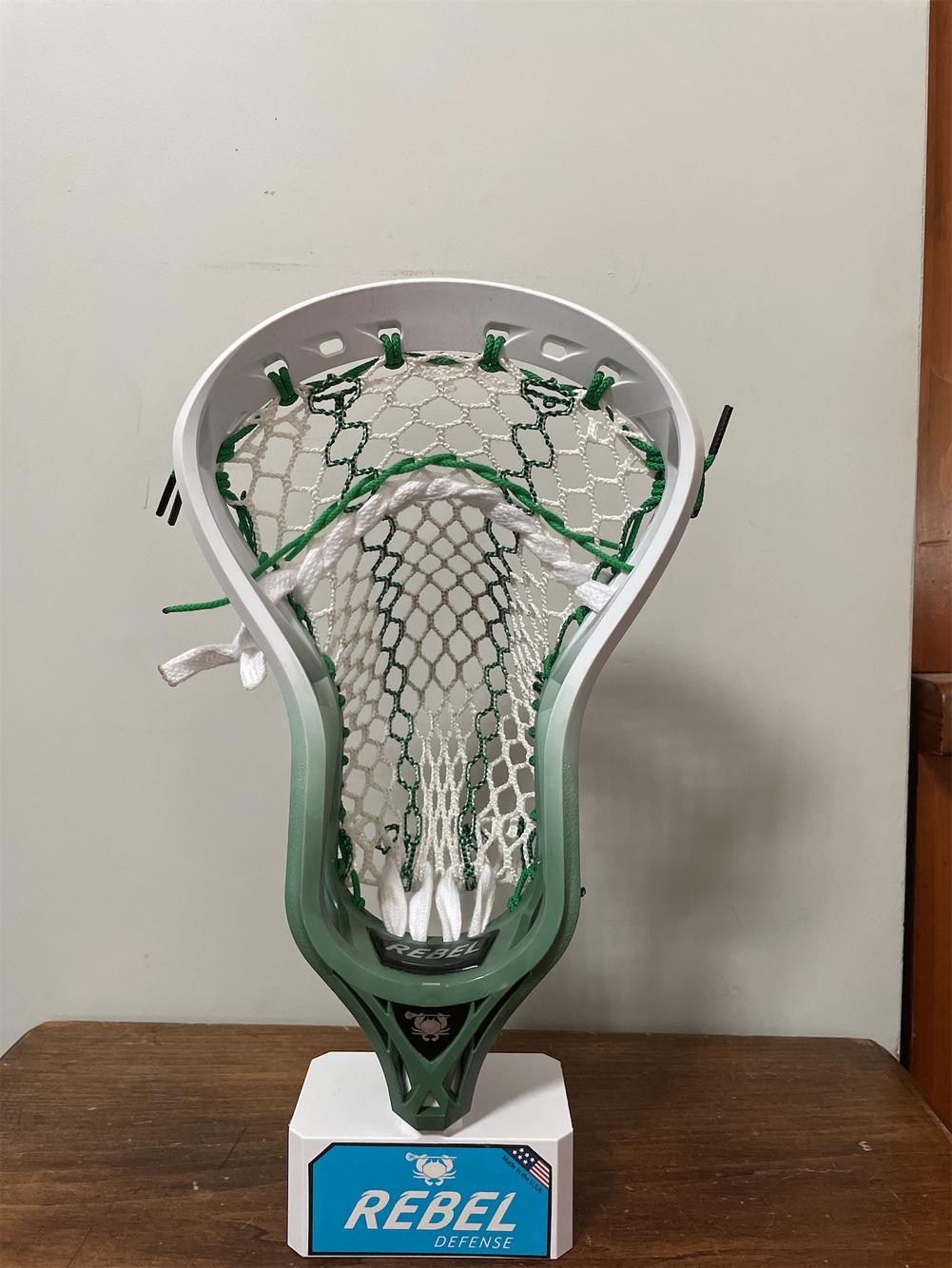 Green Used Strung Rebel Defense Head SidelineSwap