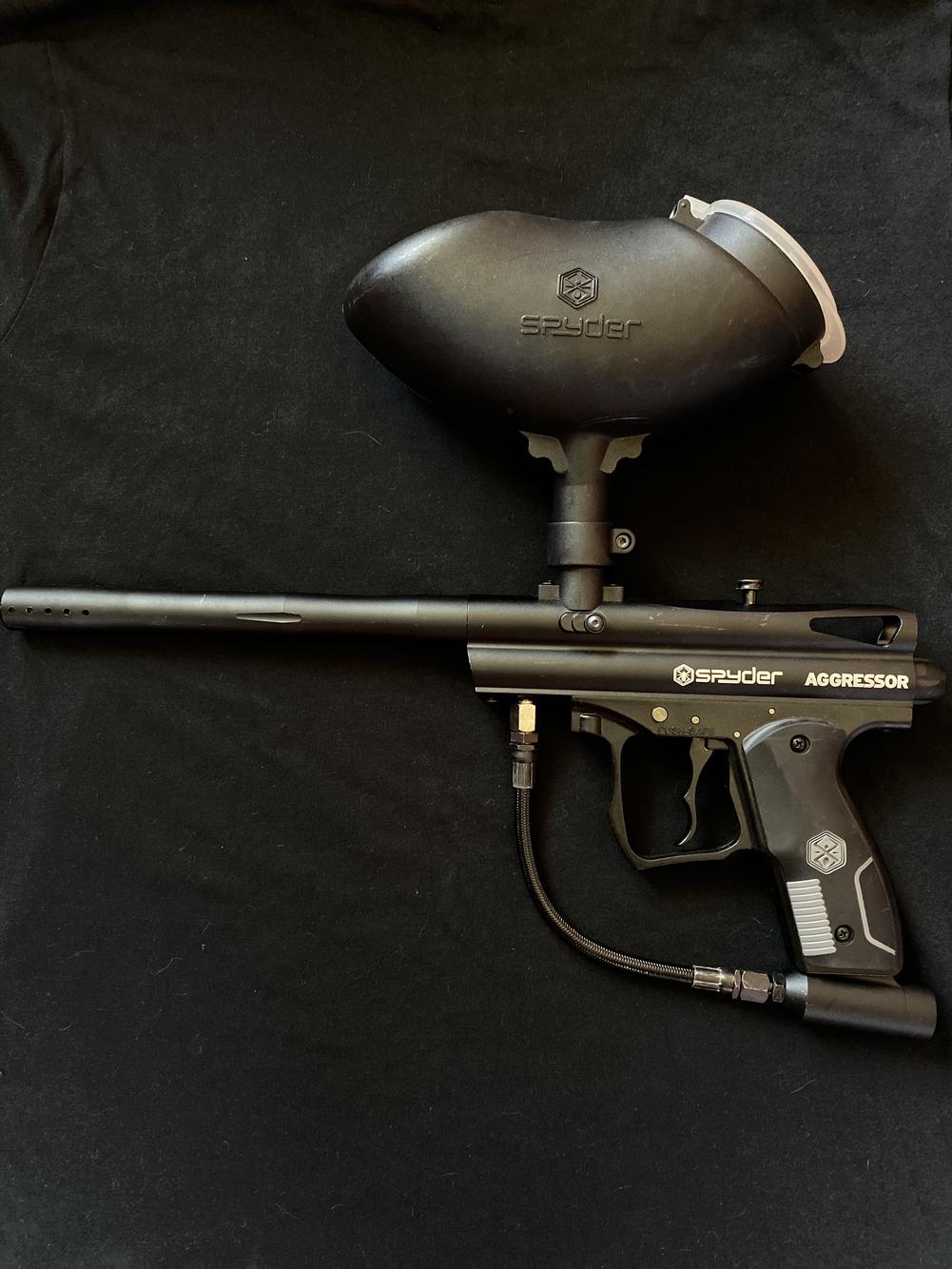 Used Spyder Aggressor Paintball Marker SidelineSwap