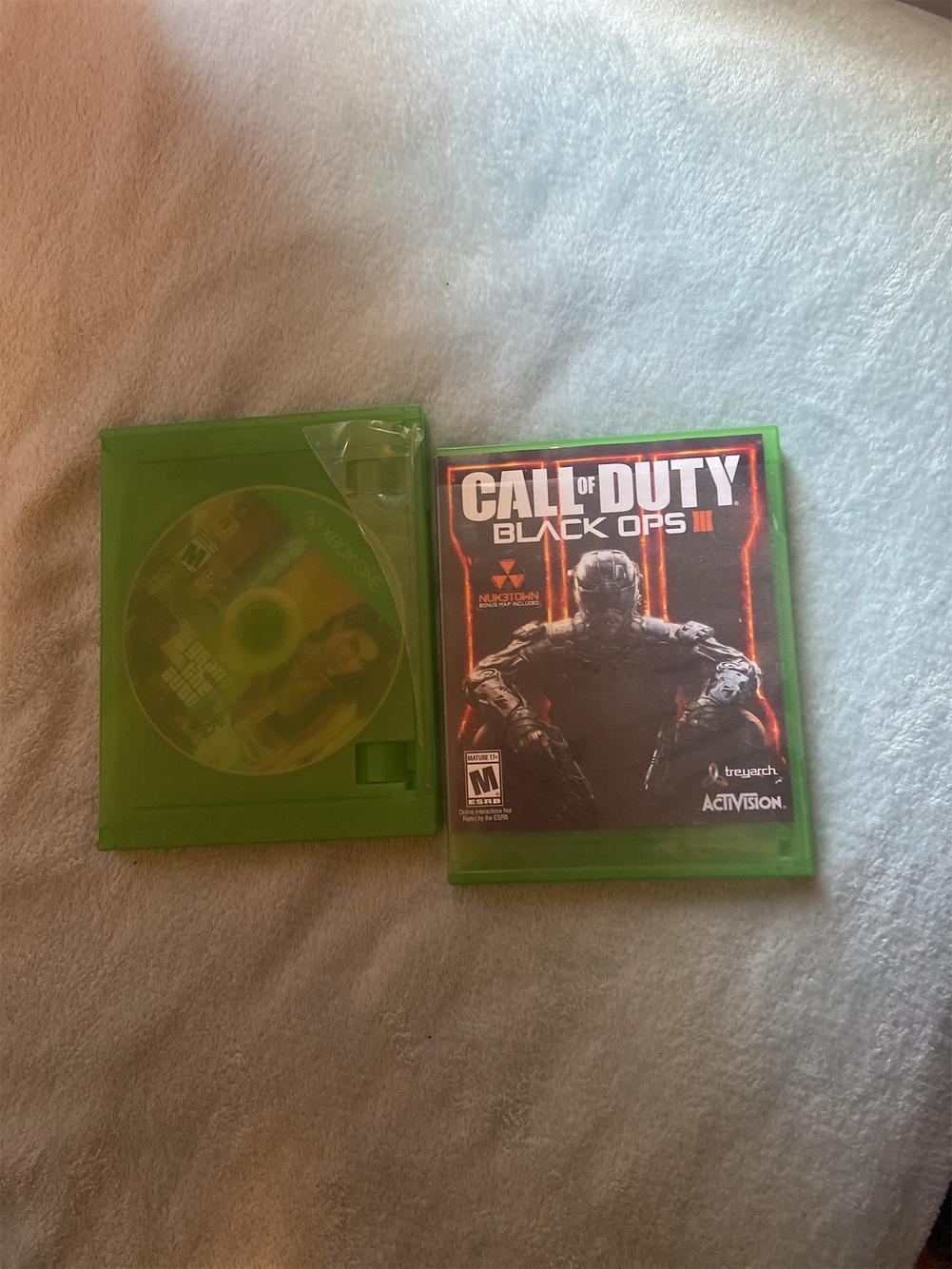 3 Used Xbox One Controllers, Two Used Games. Brand New LS10X Headset