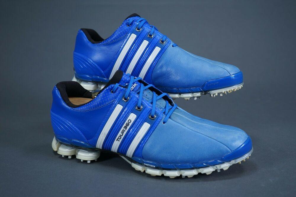 ADIDAS TOUR 360 GOLF SHOES CLEATS, BLUE/WHITE, US MENS 13 SidelineSwap