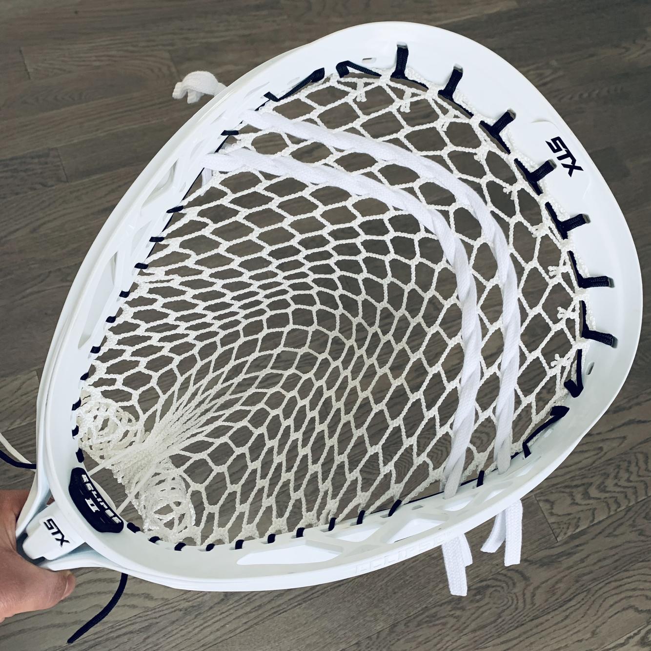 STX Eclipse 2 w/ 12D The Mesh Dynasty Goalie Head Eclipse II SidelineSwap