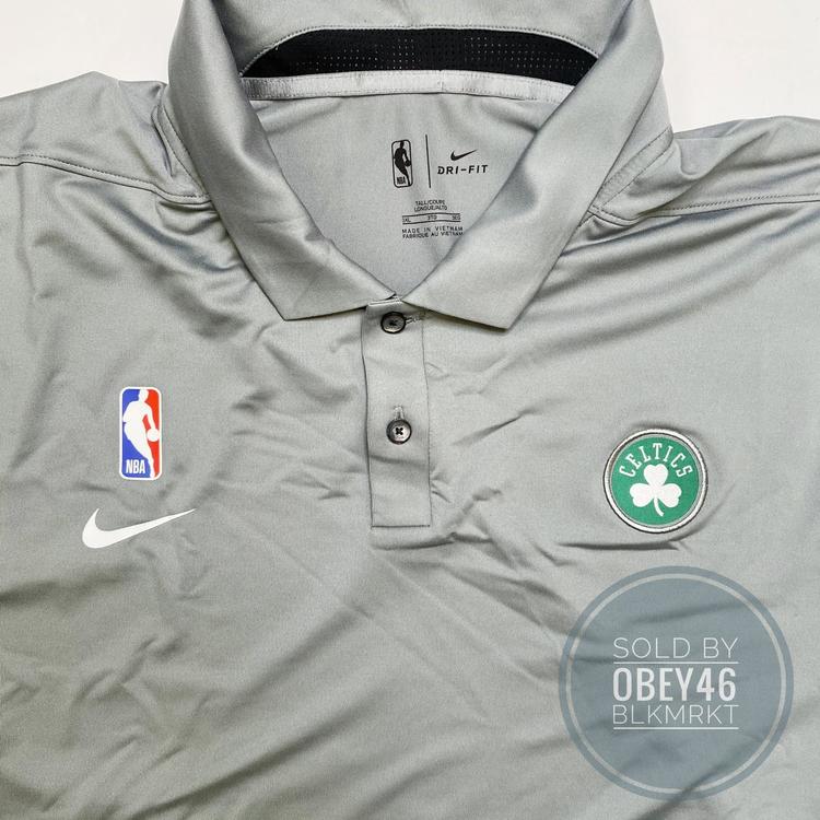 nike celtics polo