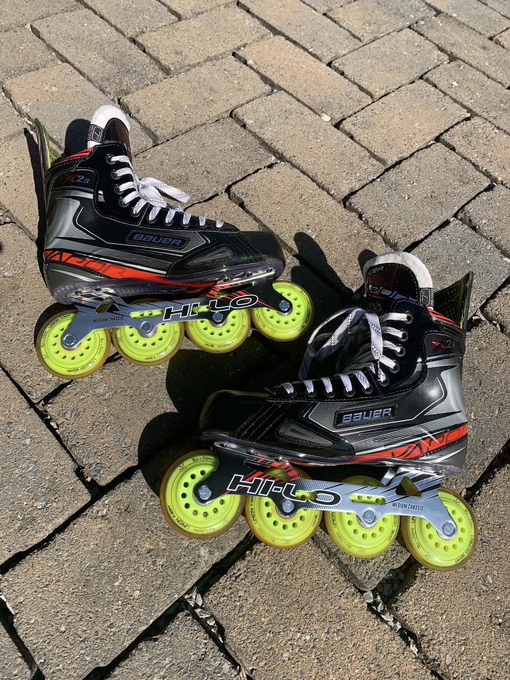 Used Bauer Inline Skates Regular Width Size 7 SidelineSwap
