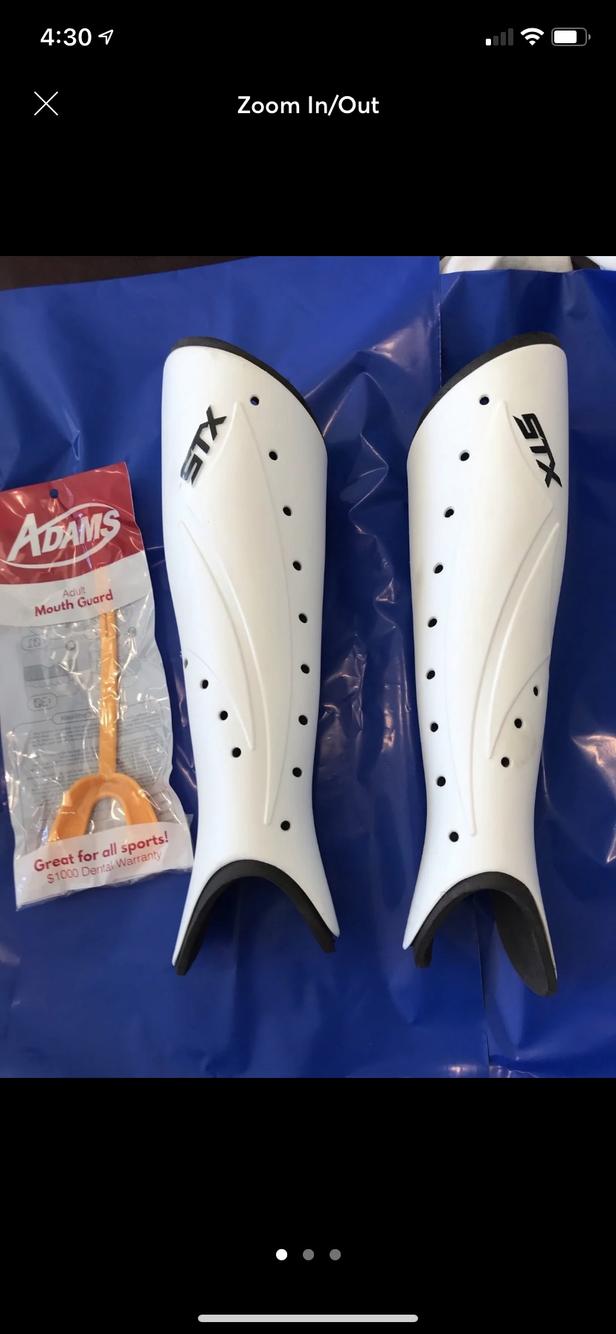 STX Lacrosse Goalie Shin Guards !!! SidelineSwap