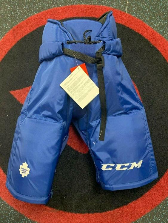 New NHL Pro Stock CCM hockey Pants Toronto Maple Leafs Large HP70