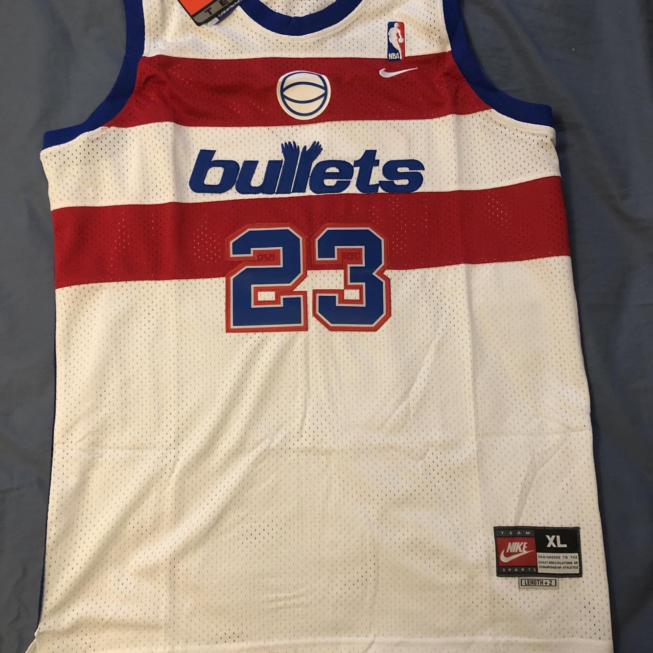 nba bullets jersey