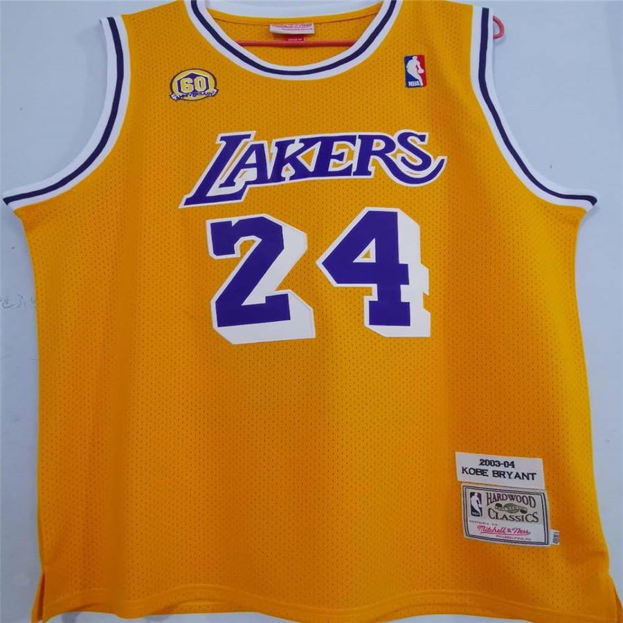 lakers 60th anniversary jersey