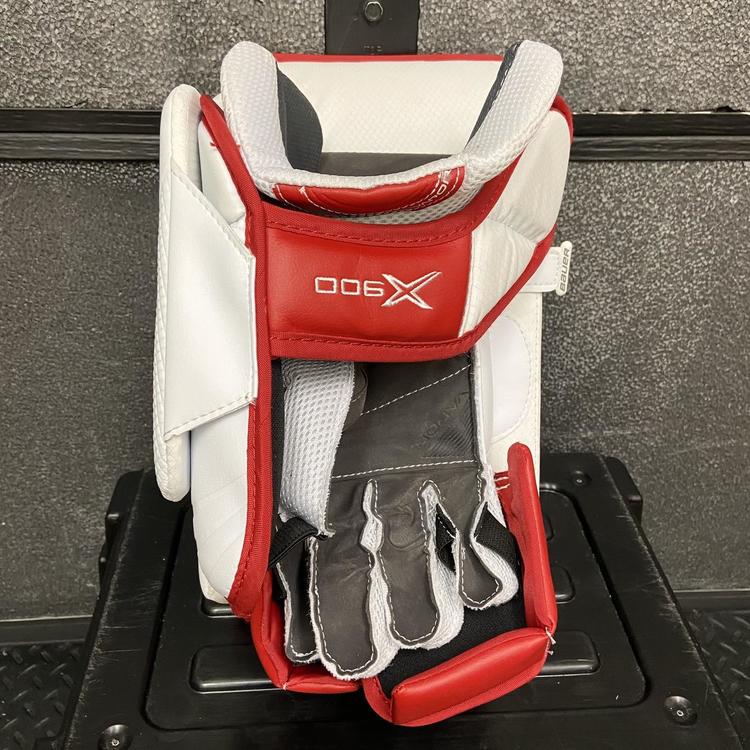 Bauer Senior Glove & Blocker Set • Vapor X900 • 60 Break • Red White