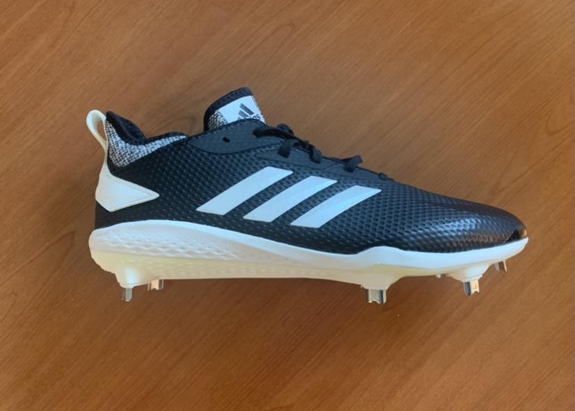 Adidas Afterburner V Metal Men’s Baseball Cleats Size 11 Black/White