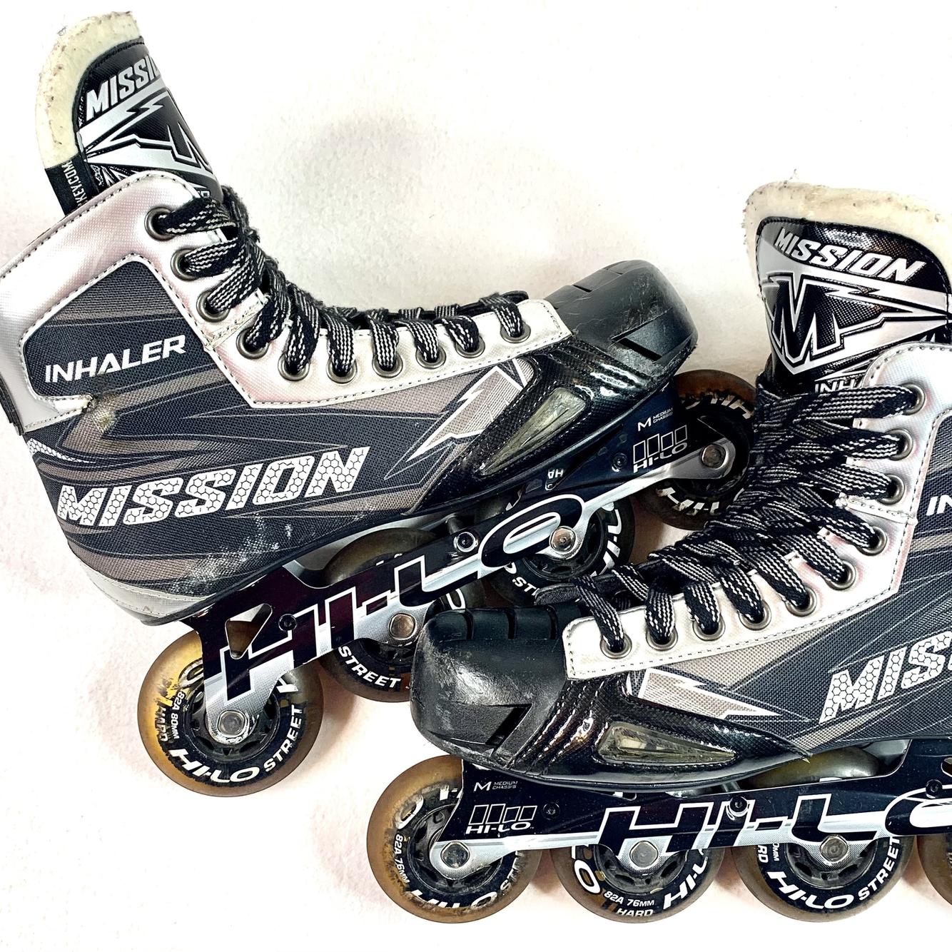 Mission Inhaler NLS6 Inline Roller Skates Size 7E Men US shoe Sz 8.5