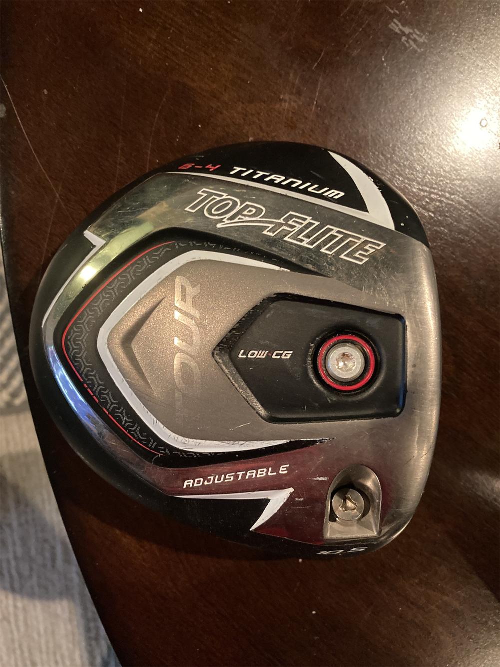 Men's Driver 64 titanium adjustable low CG Club Head 10.5 Loft