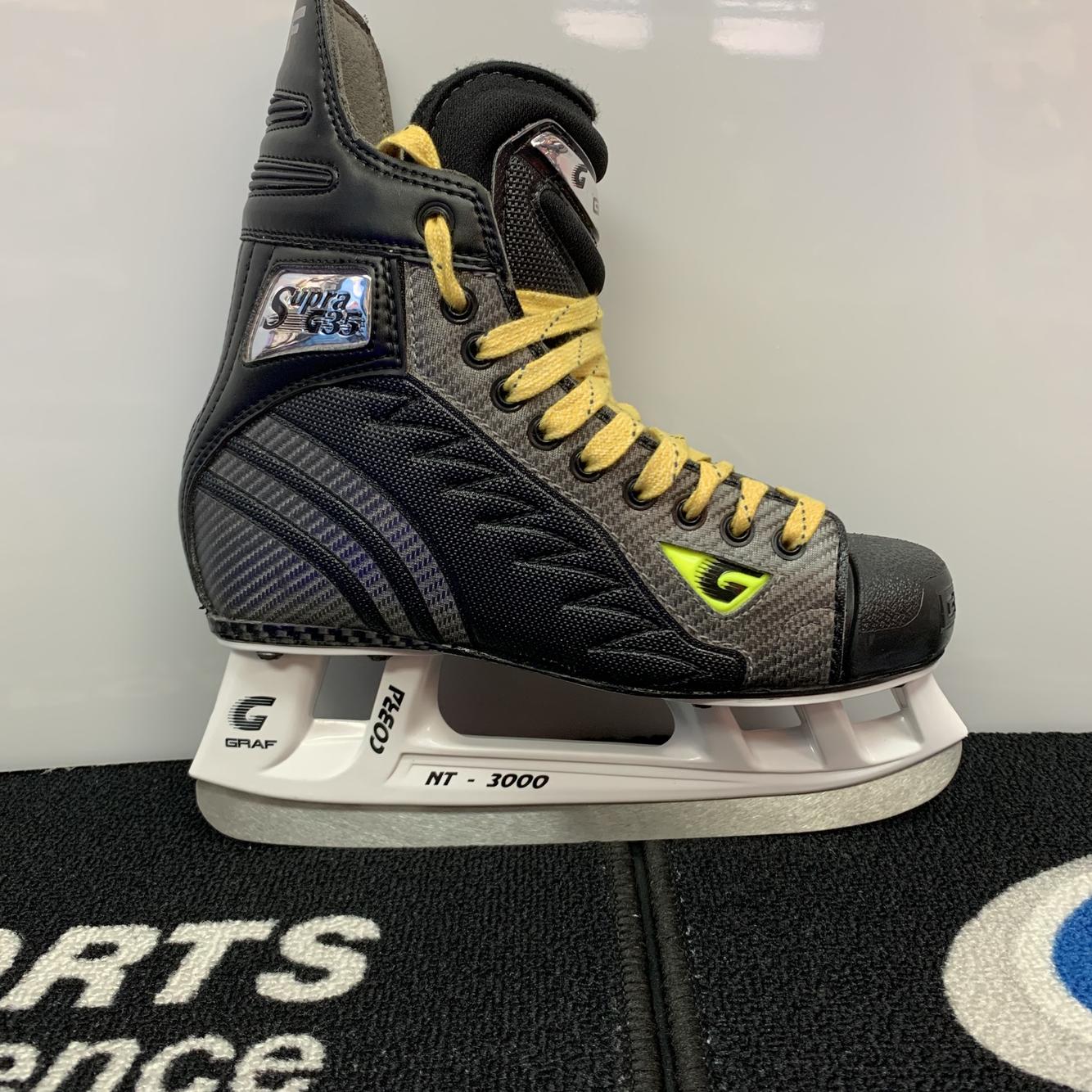 Senior Graf Supra G35 Regular Width Size 6/ 5.5Hockey Skates SidelineSwap