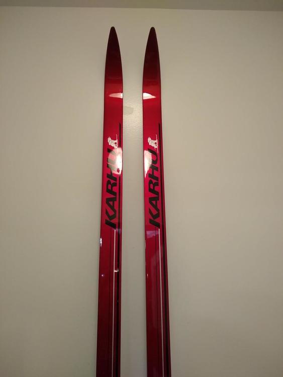 Used Karhu Sport Tour 215 Cm Cross Country Ski Mens Combo SidelineSwap