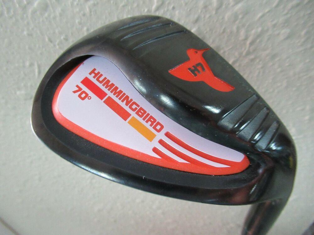 *NICE* HUMMINGBIRD H7 70* LOB WEDGE FACTORY STEEL AND GRIP SidelineSwap