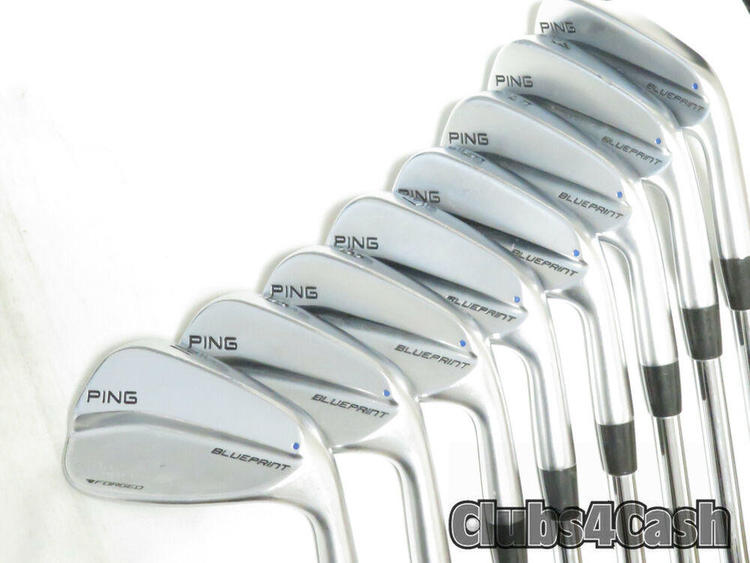 Ping blueprint irons rh black dot steel dynamic gold 120 Clearance
