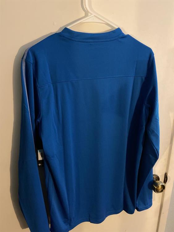 Nike Dri Fit Royal Blue Long Sleeve Shirt Sidelineswap