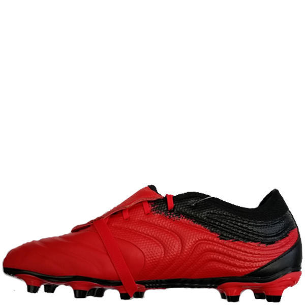 red and black cleats