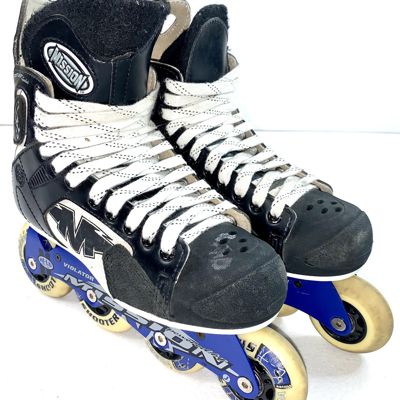 Mission Proto Si Inline Hockey Skates Roller Blades Size 4D US 4 Shoe M