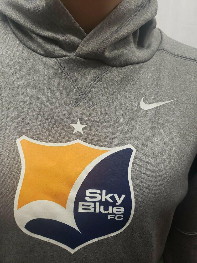 Nike Sky Blue FC Hoodie Sweatshirt Youth XL NWSL