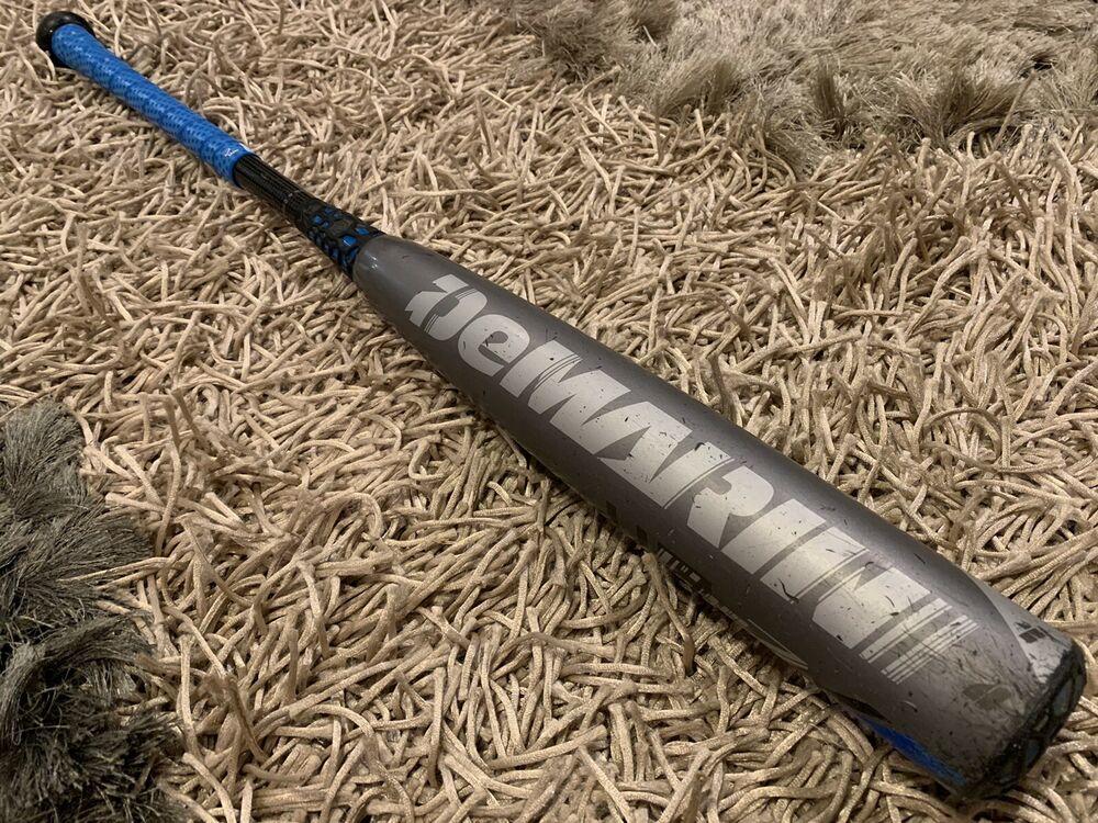 Demarini CF7 BBCOR Baseball Bat 32/29 w/ New Lizard Skins Grip SidelineSwap
