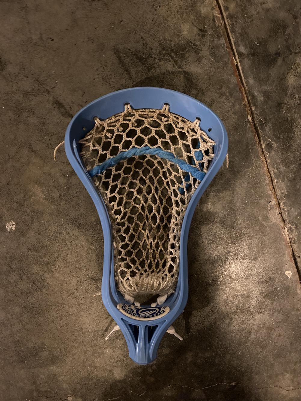 Maverick Carolina Blue Lacrosse Head Strung With Hero2.0 SidelineSwap