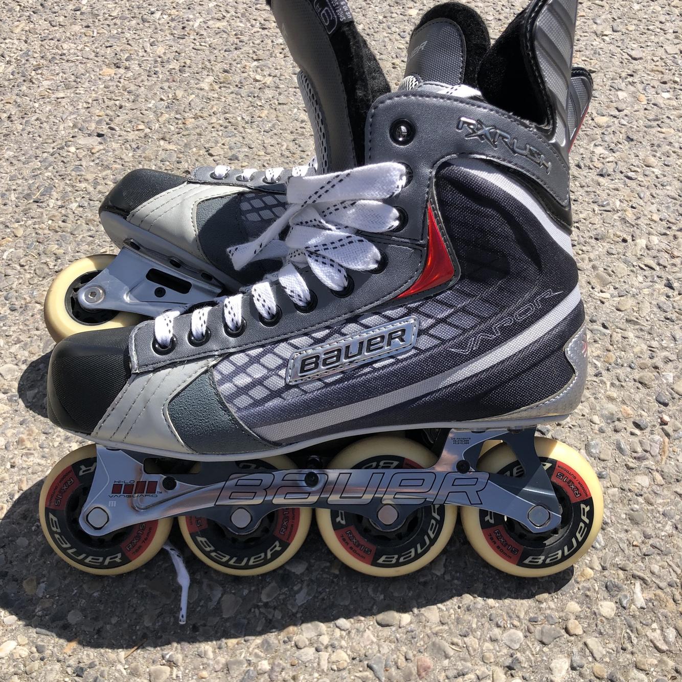 Bauer Size 9R Inline Hockey Skates, Like New! SidelineSwap
