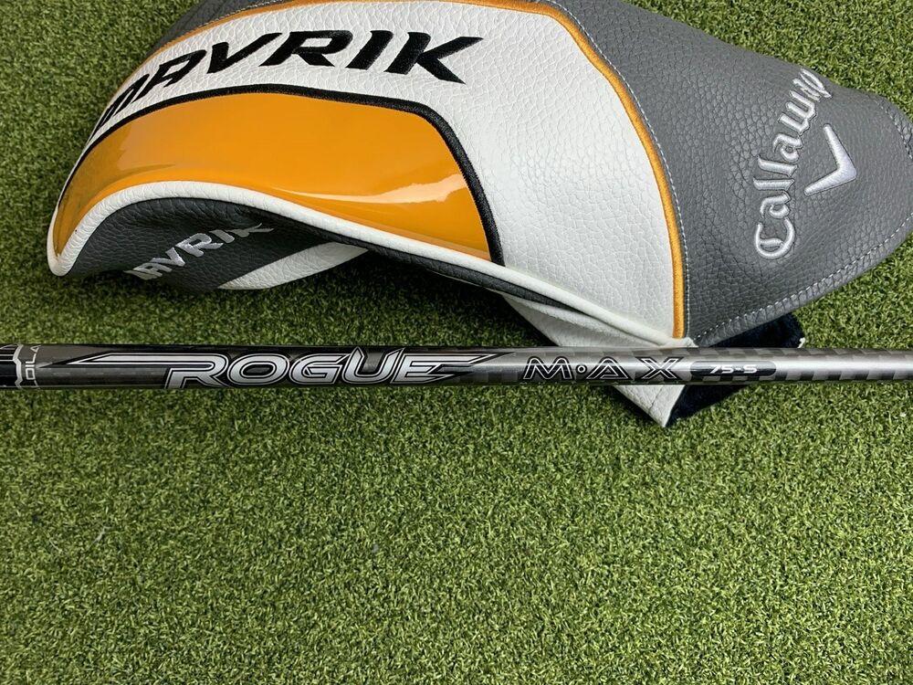Callaway Mavrik Sub Zero 9* Driver, Rogue Max Stiff Flex, LH