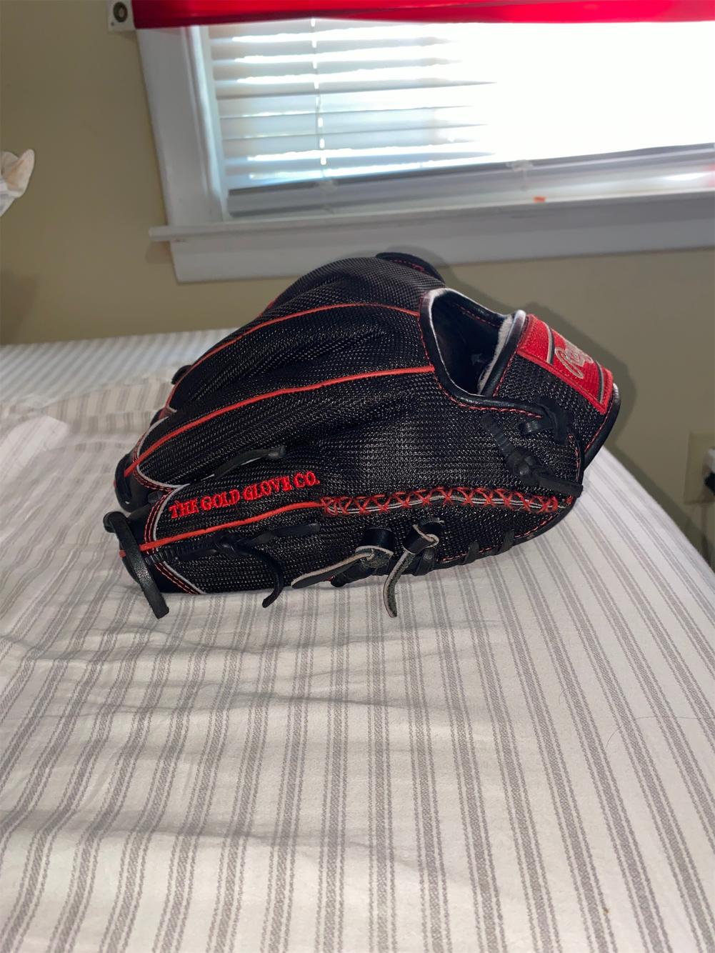 Black High School/College Infield Pro Preferred 11.75" Baseball Glove