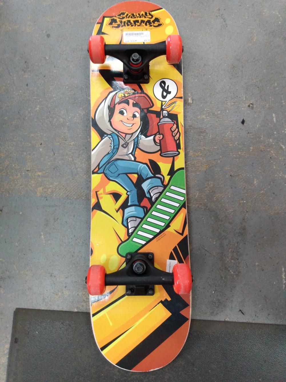 Used Subway Surfers Regular Skateboards Complete Boards SidelineSwap