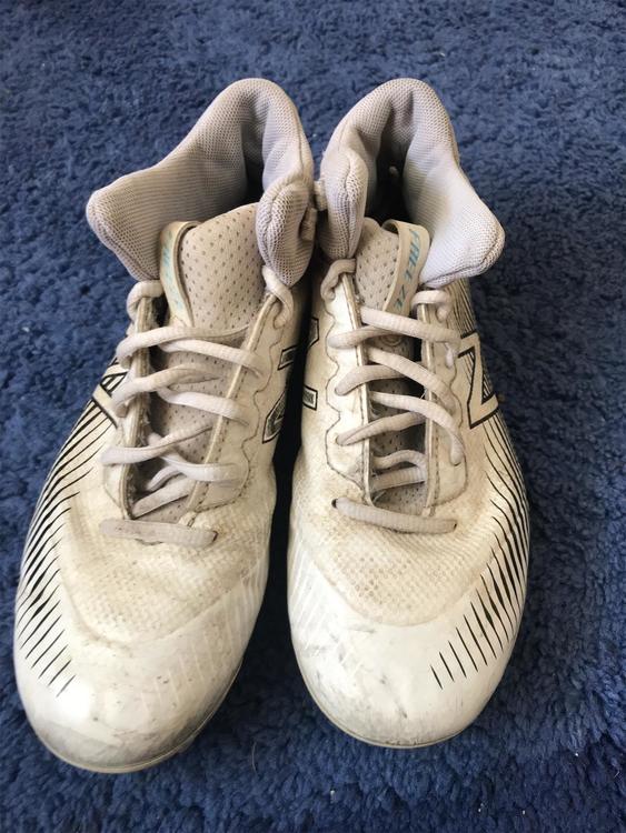 White Men's Molded Cleats New Balance | SidelineSwap White Men's Molded Cleats New Balance | SidelineSwap