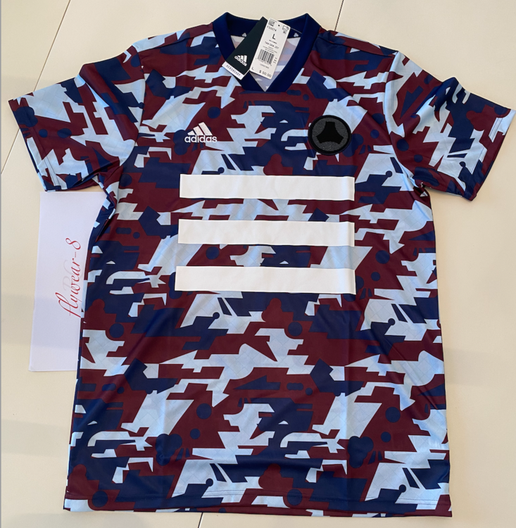 Adidas TANGO Graphic Digital Camo Soccer Jersey Aeroready FS5074 NWT Men's Large Adidas TANGO Graphic Digital Camo Soccer Jersey Aeroready FS5074 NWT Men's Large