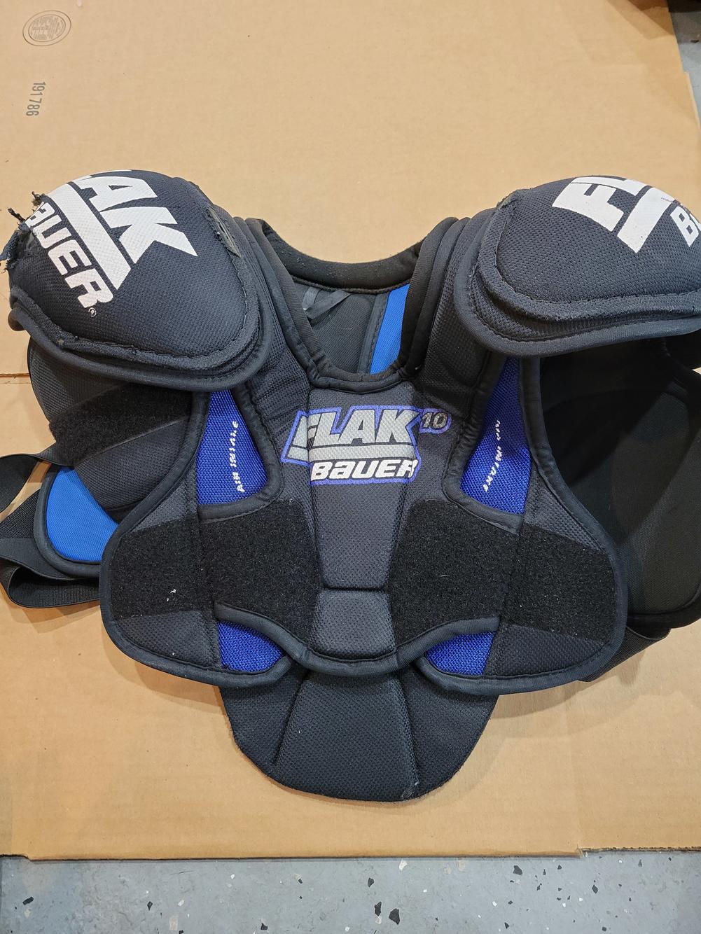 Used Junior Medium Bauer Flak Shoulder Pads (box8) SidelineSwap