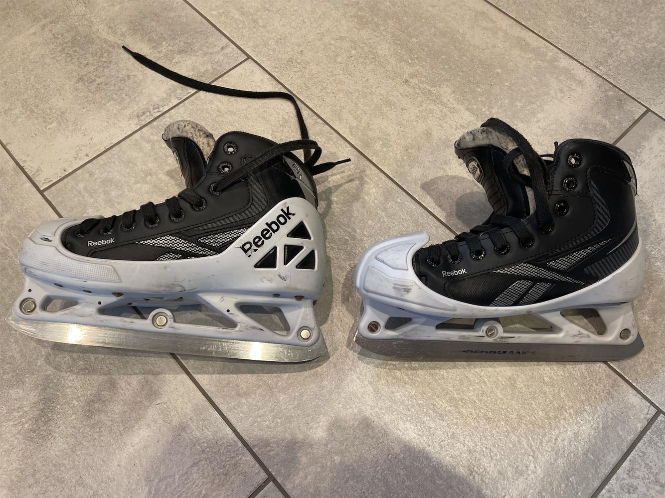 Youth Reebok Size 5 Hockey Goalie Skates SidelineSwap