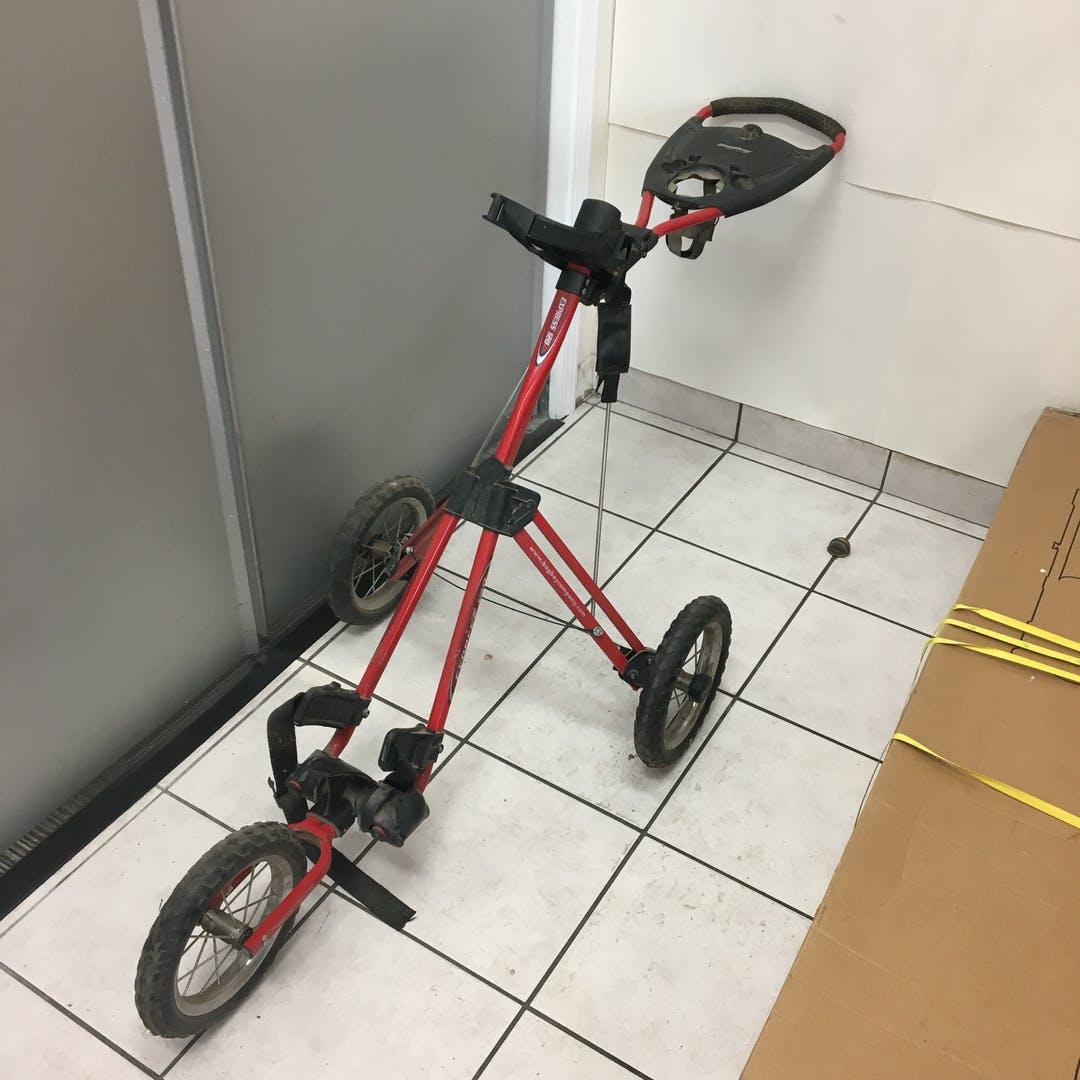 Used Bag Boy Express 120 3 Wheel Aluminum Golf Carts SidelineSwap