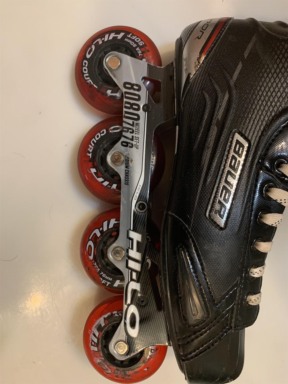 Senior Bauer Vapor XR400 9R Inline Hockey Skates SidelineSwap