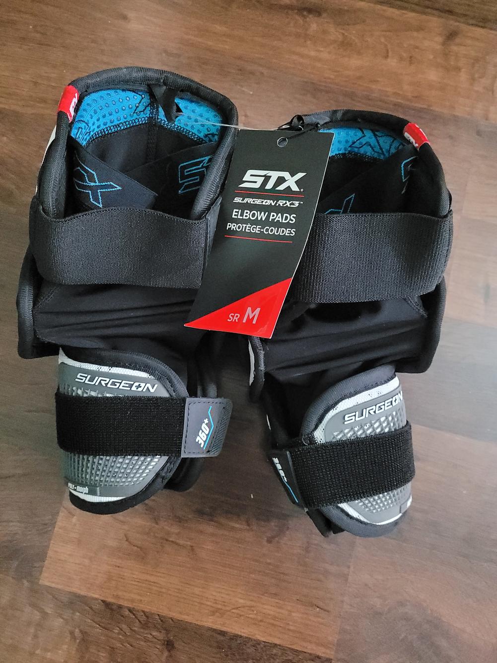 New Senior Medium STX Surgeon RX3 Elbow Pads SidelineSwap