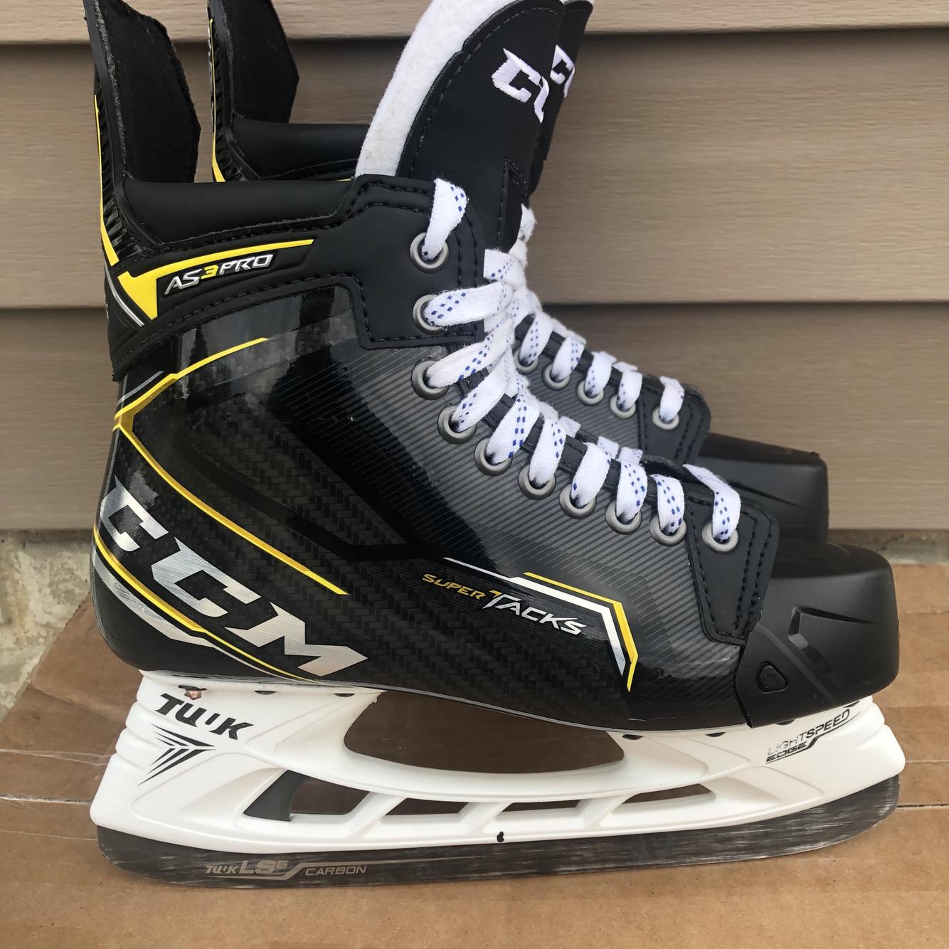 Senior CCM As3 Pro Regular Width Pro Stock Size 7 Hockey Skates