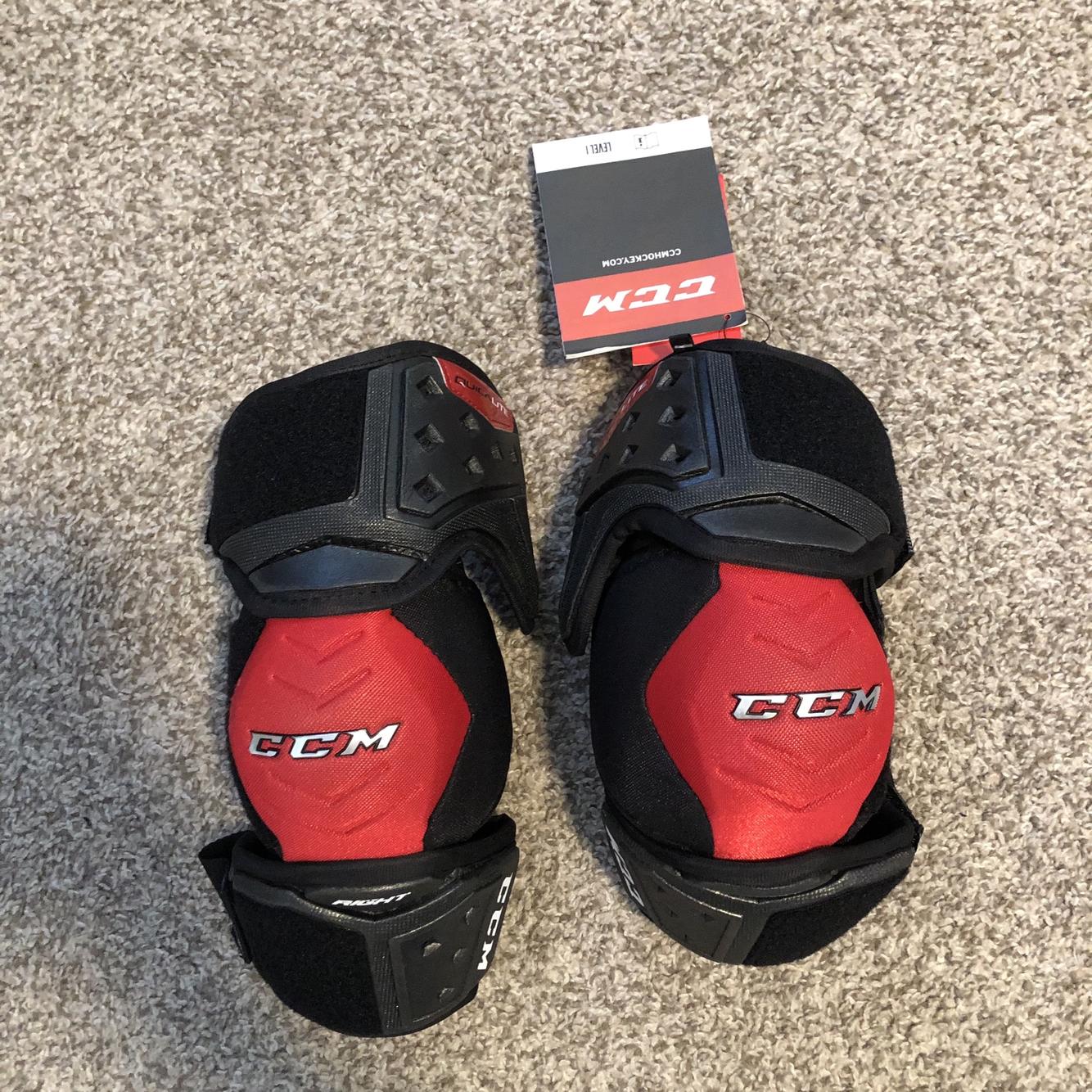 Senior Medium CCM QuickLite Pro Stock Elbow Pads SidelineSwap