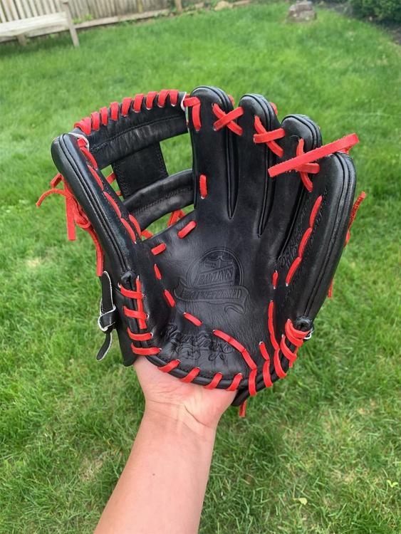Black High School/College Infield Pro Preferred 11.5" Baseball Glove