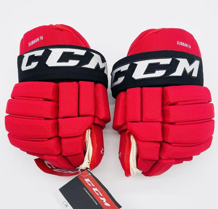 New PK Subban HG99 Hockey Gloves14.5"New Jersey Devils SidelineSwap