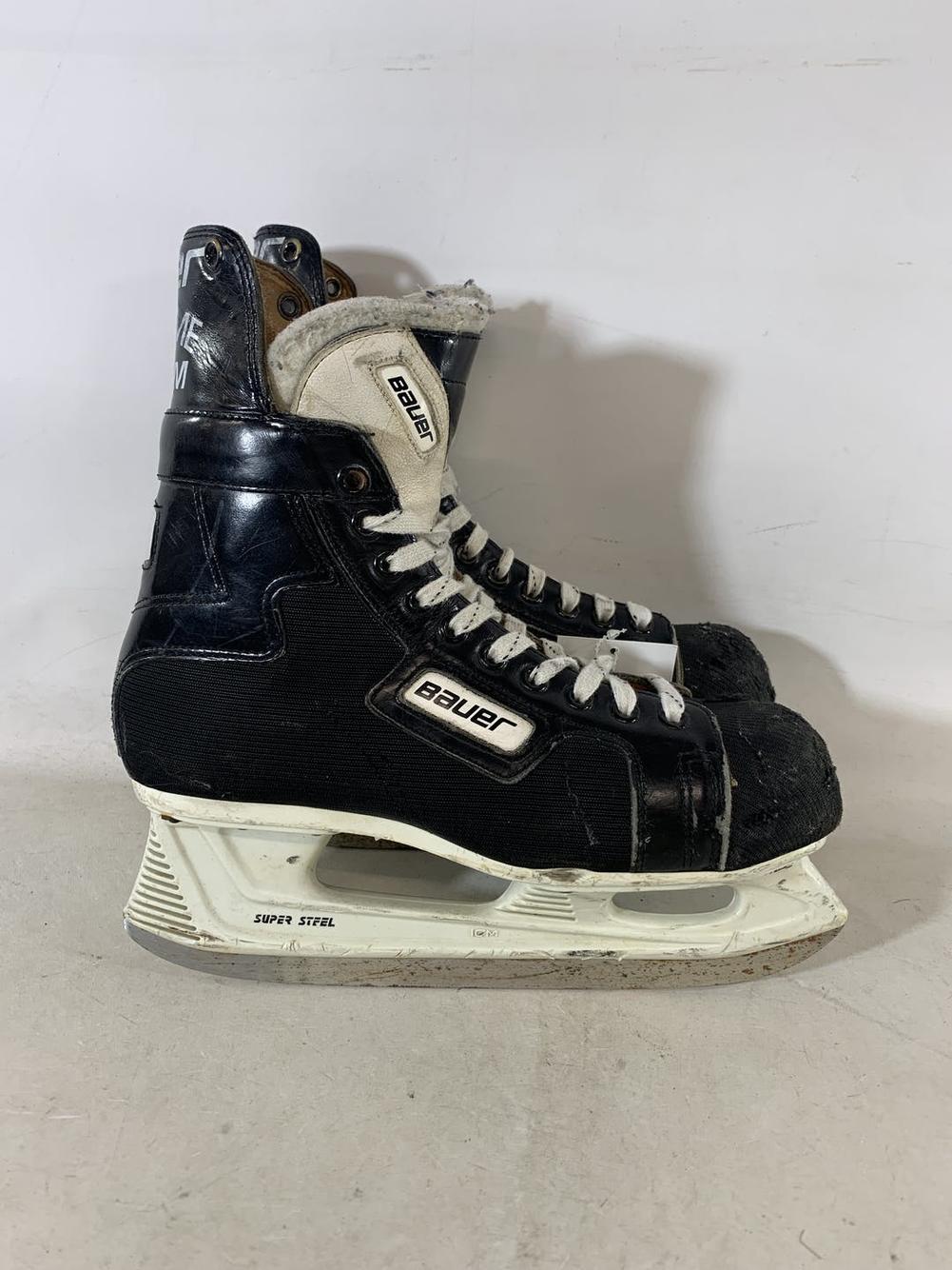 Used Bauer Supreme Custom 1000 Ice Hockey Skates Size 8 SidelineSwap