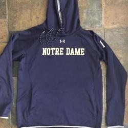 notre dame lacrosse hoodie