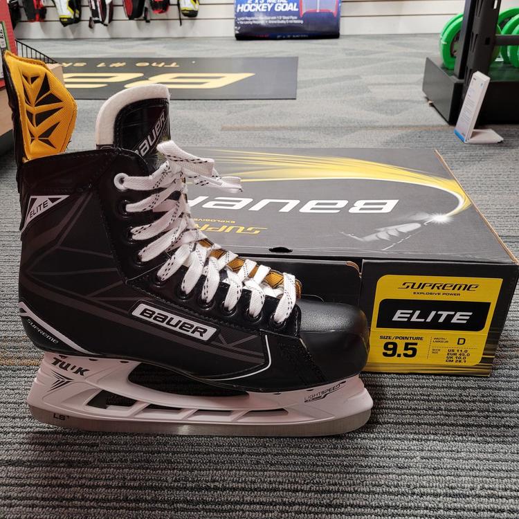 New Senior Bauer Supreme Elite Hockey Skates SidelineSwap