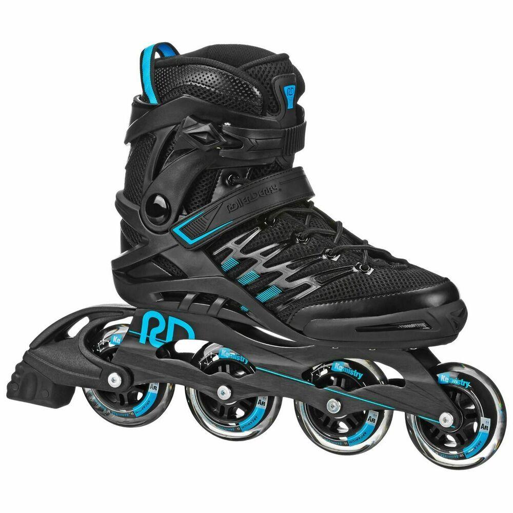 ROLLER DERBY AERIO Q84 INLINE SKATES MEN'S 11 ROLLERBLADE ABEC 7