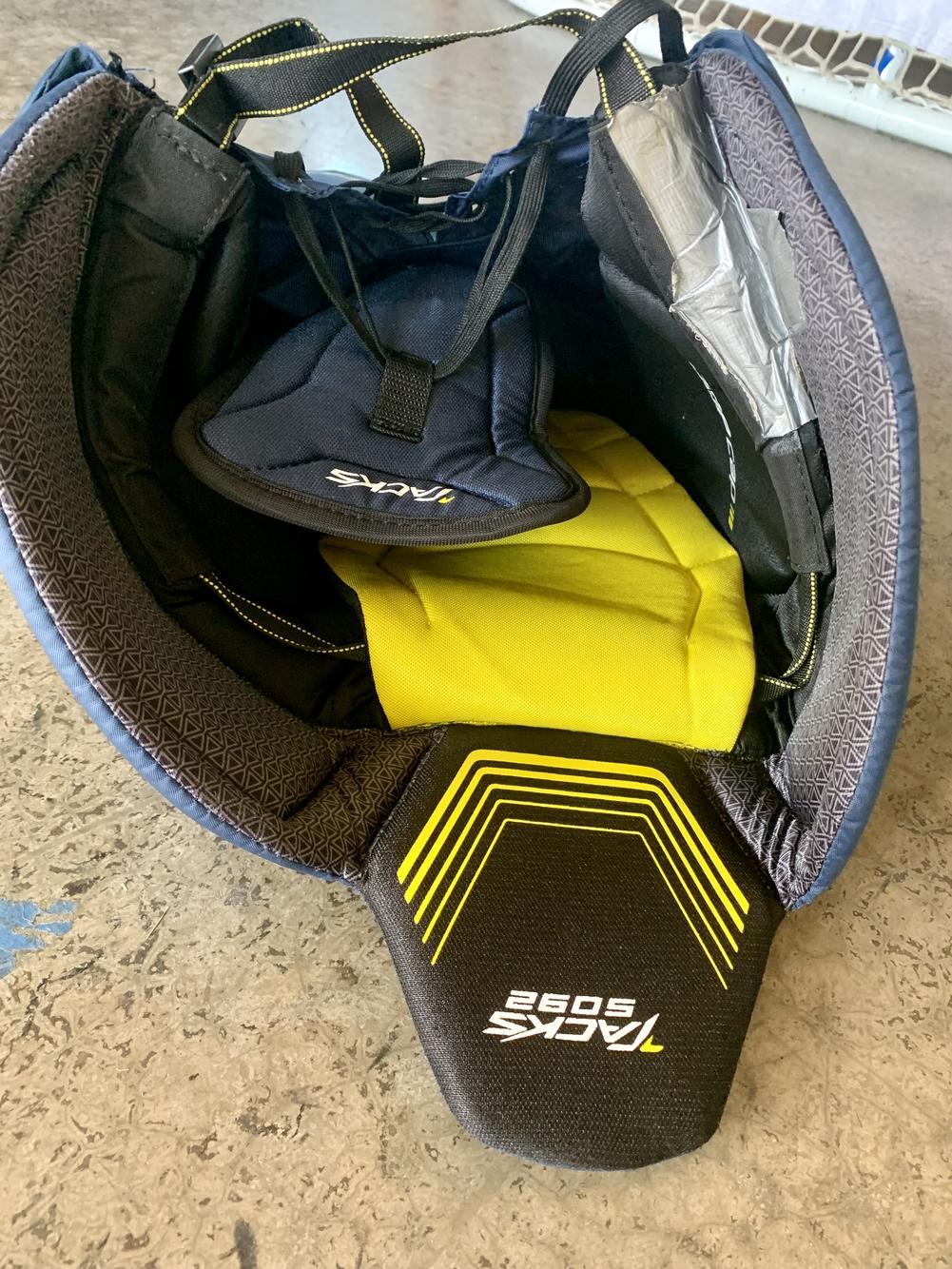 Blue Used Junior XL CCM Tacks 5092 Hockey Pants SidelineSwap