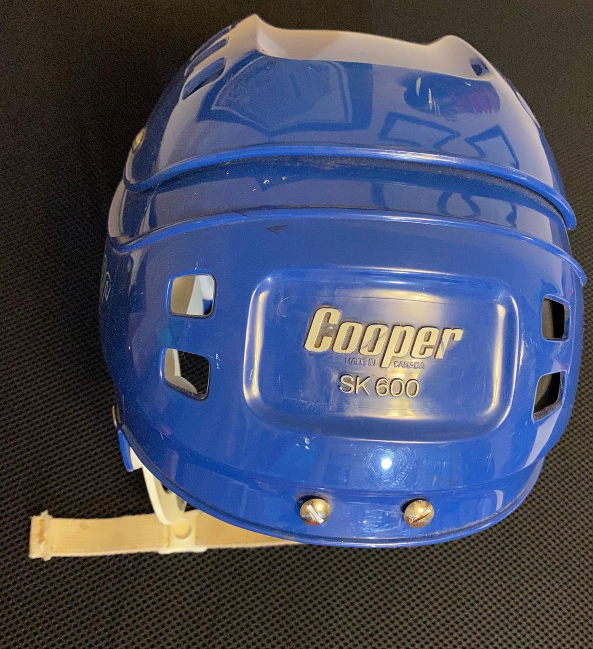 Cooper SK 600 Ice Hockey Helmet Blue SR Retro Vintage SidelineSwap