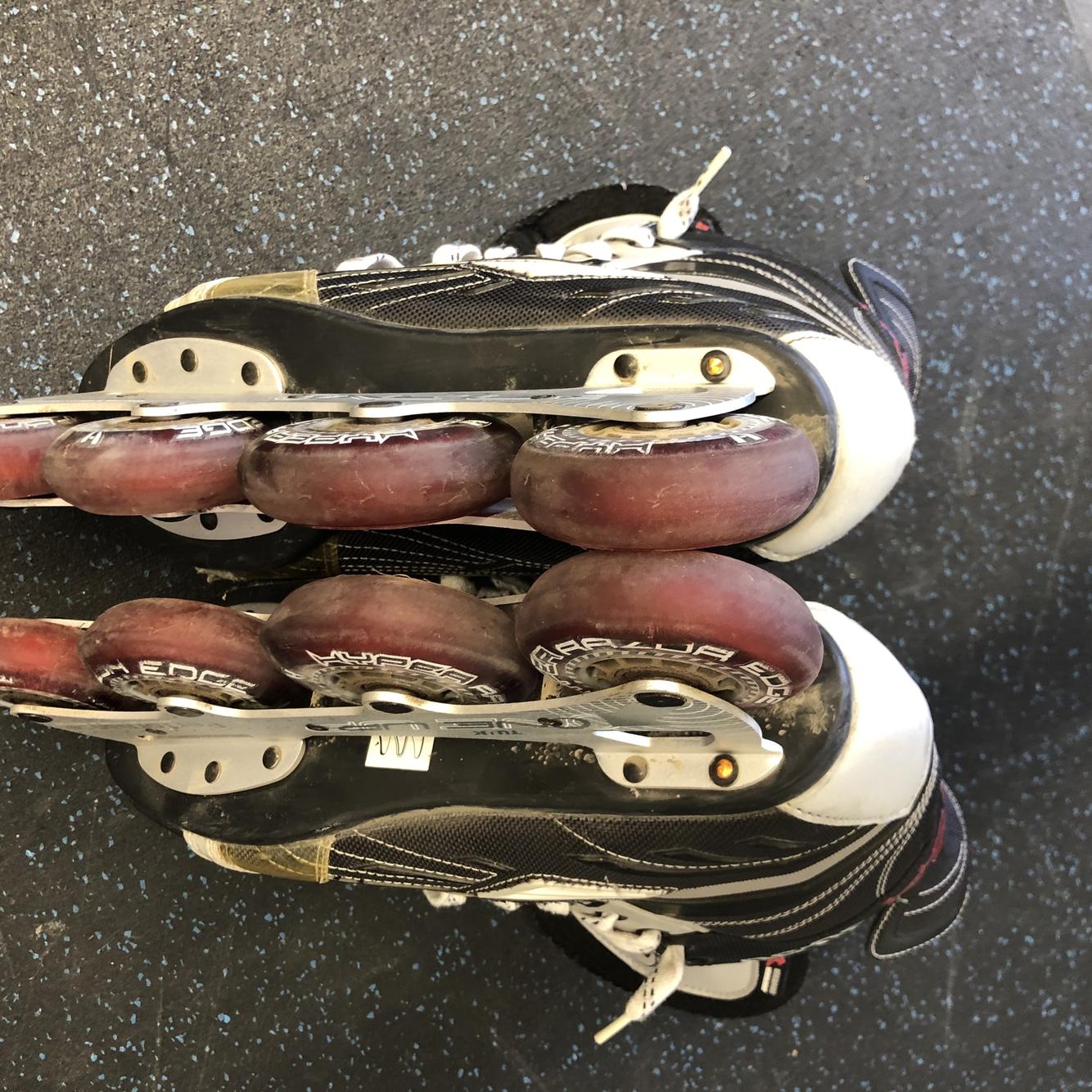 Bauer Size 9R Inline Hockey Skates + New Extra Wheels Upon Request! SidelineSwap