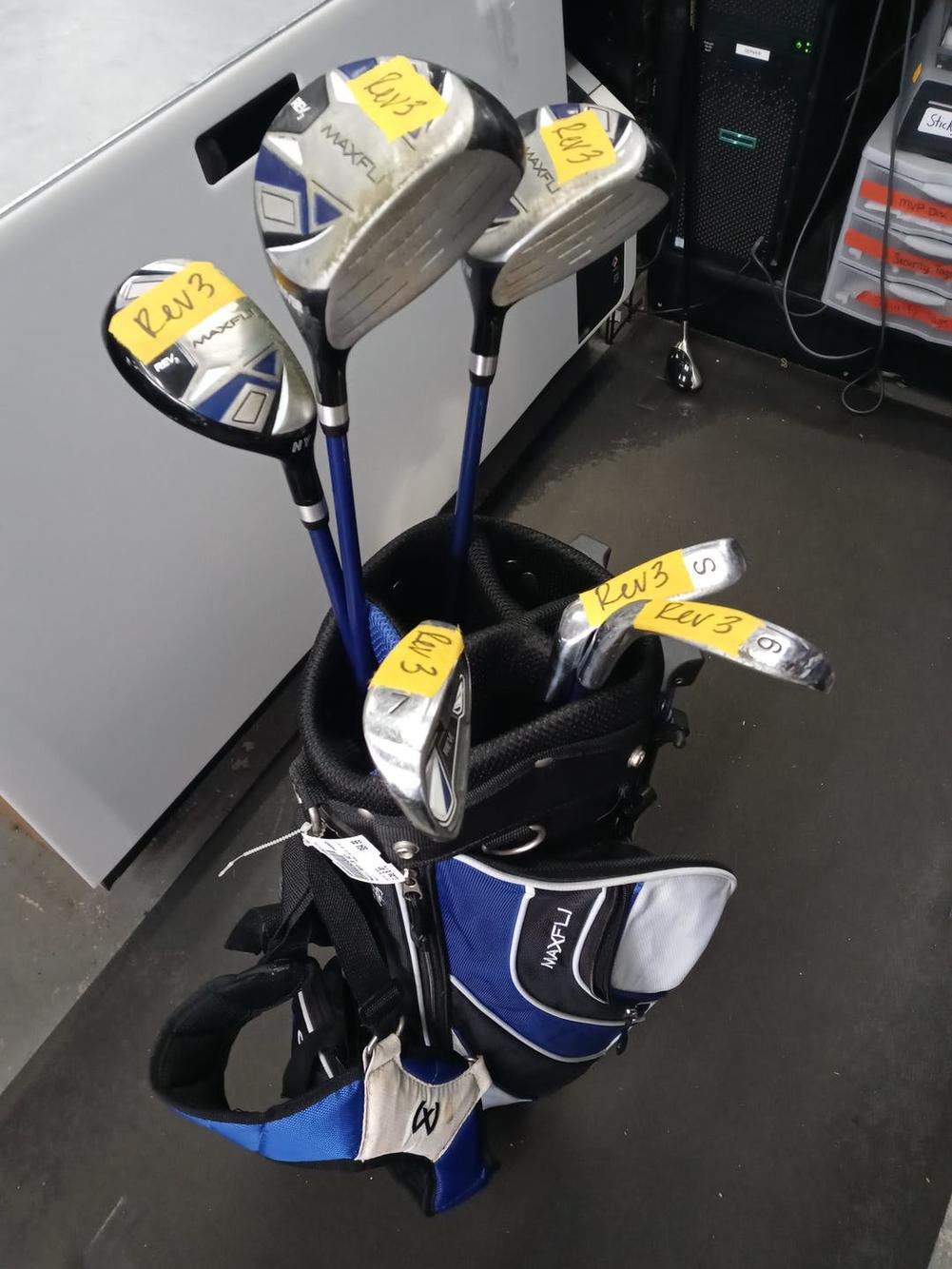 Used Maxfli Rev3 Jr Set 6 Piece Golf Junior & Teen Package Sets